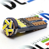 Автомобильная светодиодная лампа T10 - W5W - 15 SMD 4014 + Обманка (2шт.)